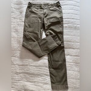 CAbi Scout Olive Skinny Pants 8